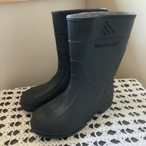 Unisex toddler size 11 northerner blk rubber boots